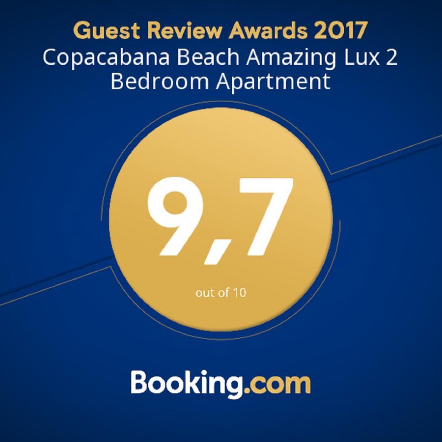 ריו דה ז'ניירו Copacabana Beach Amazing Lux 2 Bedroom Apartment מראה חיצוני תמונה